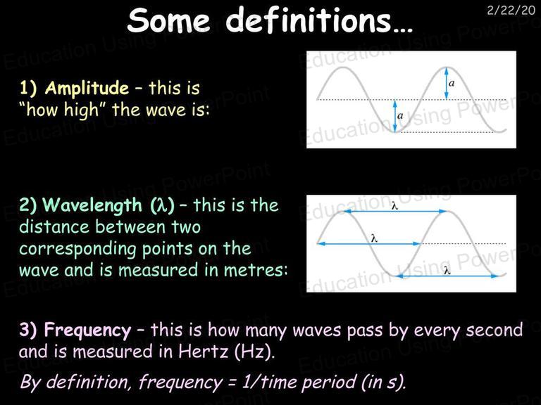 Physics 3 - Waves | Education Using Powerpoint